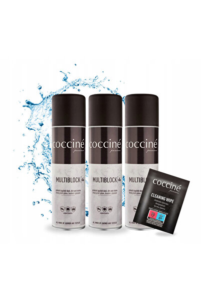 Coccine Set de impregnare, Coccine, Multiblock, 250 ml, 3 bucati, spray imper...