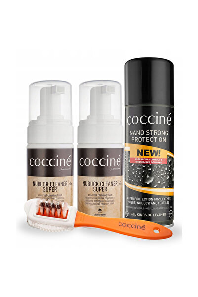 Coccine Kit de curatare si impermeabilizare a incaltamintei din piele intoars...