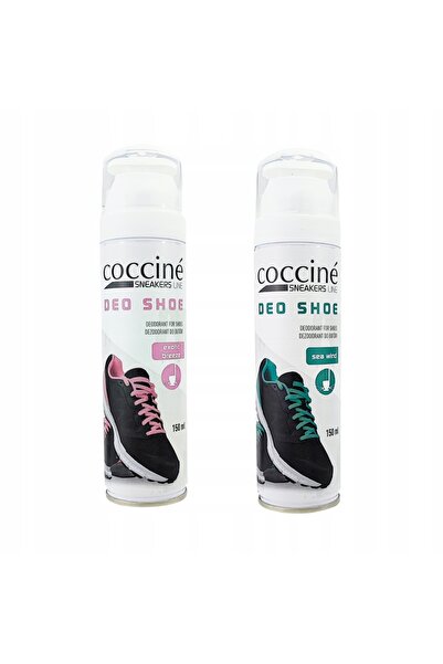 Coccine Set de 2 deodorante pentru incaltaminte, Coccine, Silver Fresh, 150 m...