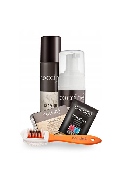Coccine Set de ingrijire si curatare a incaltamintei, Coccine, 5 in 1, 100 ml...