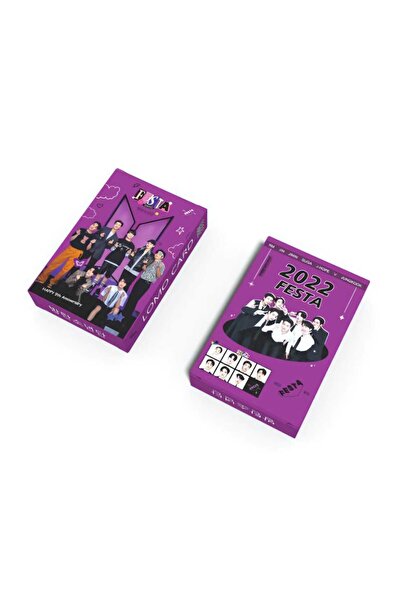 REN AKSESUAR Bts 2022 Festa Lomo Card 55 Pieces