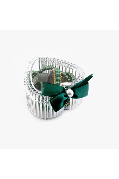 EFEAKS Heart-Shaped Box Zikirmatik Prayer Beads Set