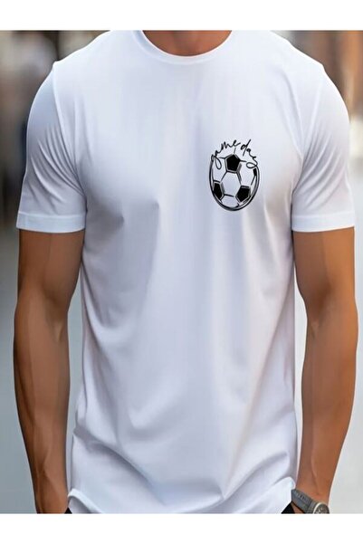 COZYWEAR White Printed Men's T-Shirt