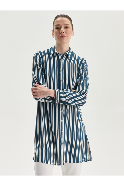 LC Waikiki Striped Women's Shirt Tunic