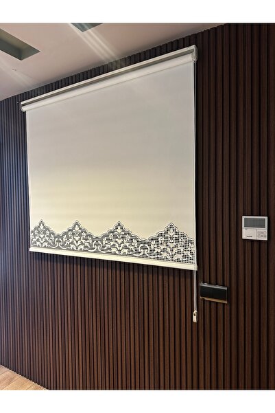 PASHA STUDIO Miras Serisi | Nakş-ı Zarif Lazer Kesim CNC Desenli Stor Perde