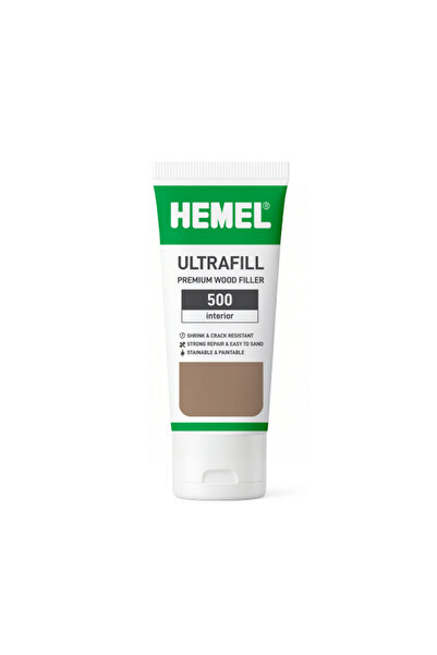 Hemel Ultrafill Premium İç Mekan Ahşap Tamir Macunu Su Bazlı Wallnut 200 gr