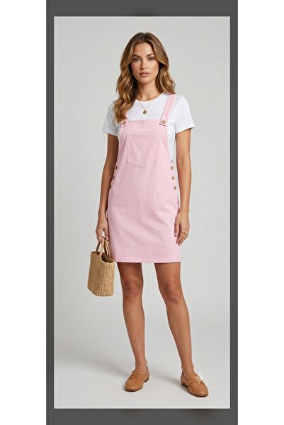 Butik kadın Salopet Mini Elbise