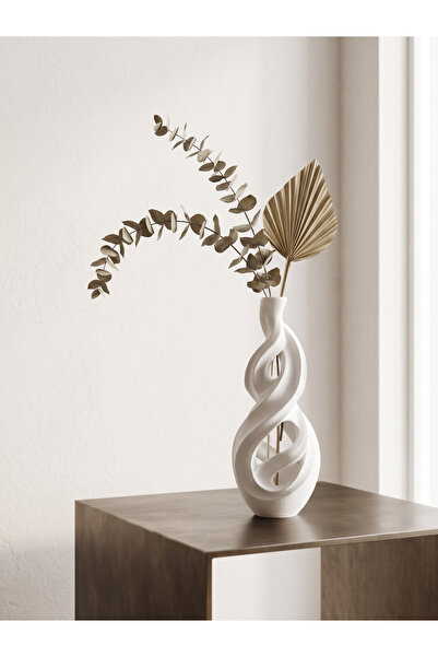 Elana Design İz Dekoratif Vazo | Modern Organik Tasarım Vazo | Salon ve Masa ...