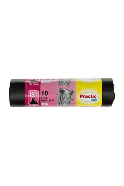 OEM Saci de Gunoi Rezistenți OEM, Mari, Multicolor, 120L, 10