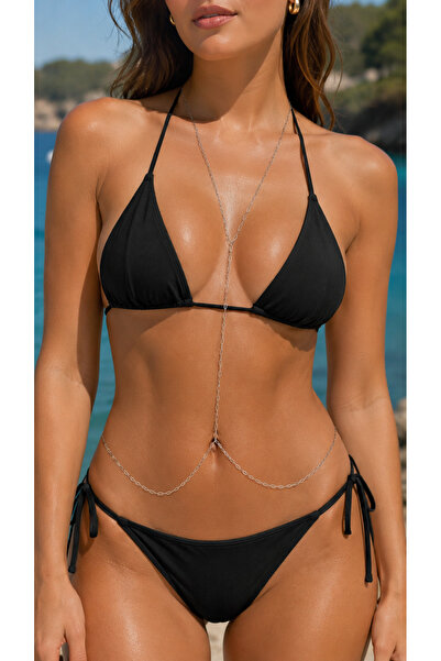 derokas Stainless Steel Body and Bikini Chain Tarnish Resistant Stylish Elegant