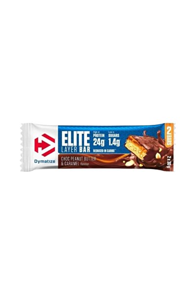 Dymatize Elite Layer Bar – 60g - Choc Peanut Butter and Caramel