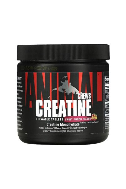 Universal Nutrition Animal Creatine Chews - 120 tablets - Fruit Punch