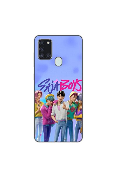OEM Husa compatibila cu Samsung Galaxy A21s Silicon Gel Tpu Model KPop Demon ...
