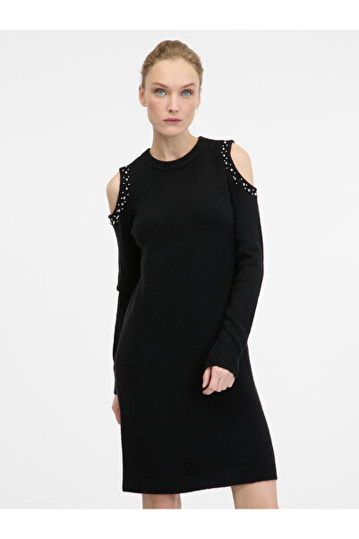 ORSAY Rochie pulover neagră de damă