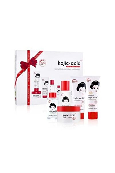 KOJIC ACID مجموعة العناية بالبشرة من صنشاين ناتشورالز - 5 قطع