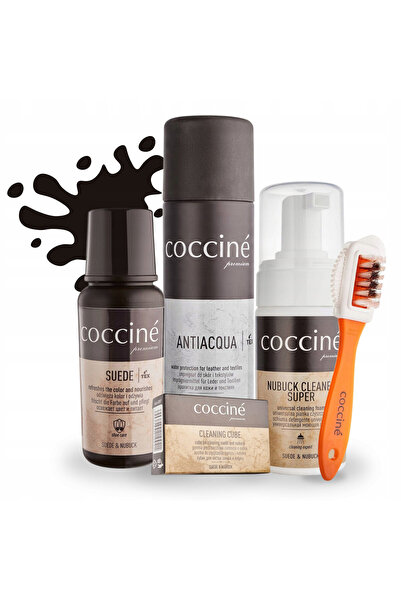 Coccine Kit de curatare si impregnare a incaltamintei, Coccine, Suede Renovat...