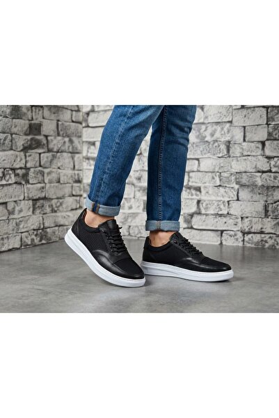 Anka Hybrid Mesh & Pebble Leather - Sportif Erkek Sneaker