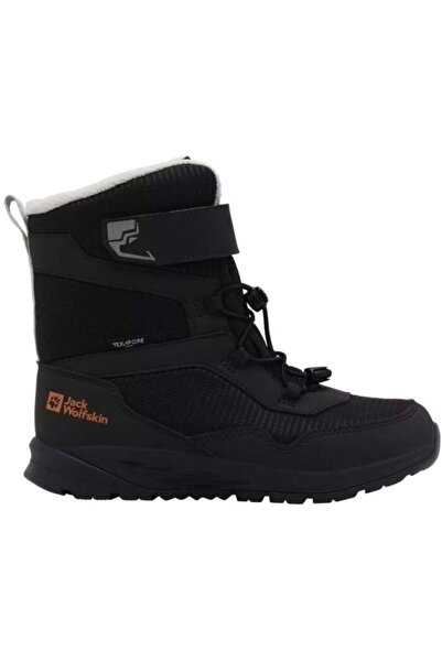 Jack Wolfskin Детски зимни ботуши Флийс Беър-б Тексапор Хай FW 2024-Черен-34