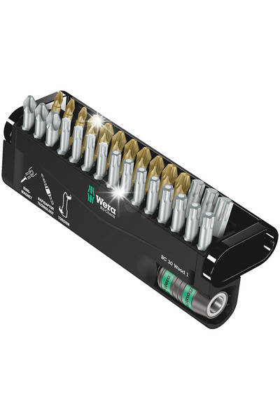 Wera Werk Set de biți demontabil BIT-CHECK 30 WOOD 1 30 piese 05057433001 WERA