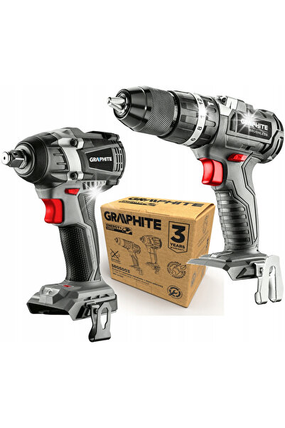 graphite SET E+: CHEIE DE IMPULS CU BURGHIU-SRĂȚUITĂ FĂRĂ ACUMULATOR 58GS003