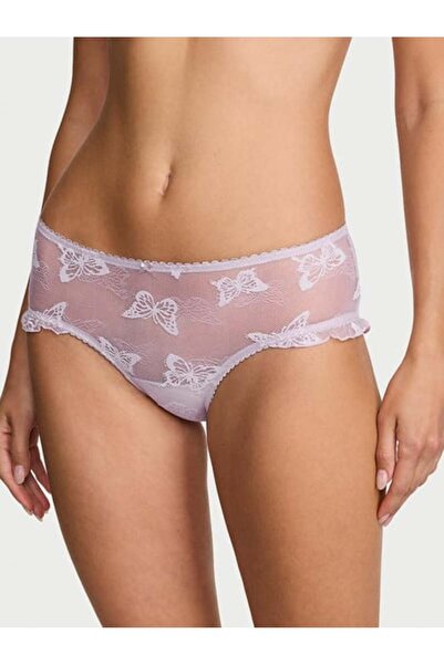 Victoria's Secret Kelebek İşlemeli Fırfırlı Cheeky Külot