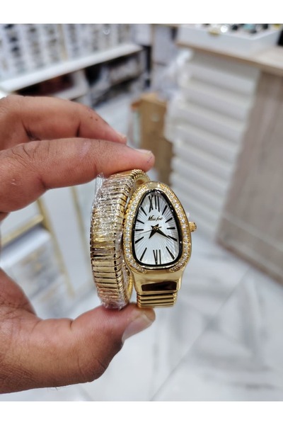 Marbella Royal Gold Snake Women's Watch
