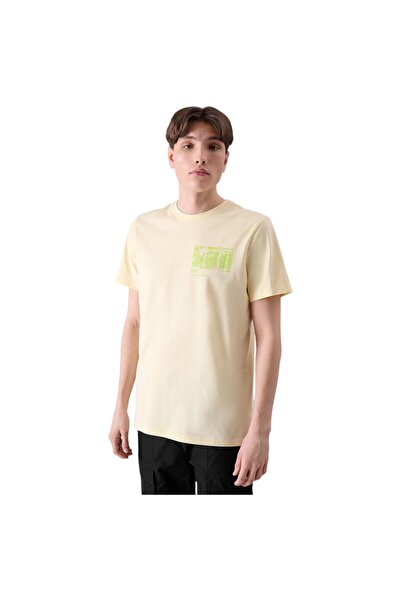 4F Tricou bărbătesc cu mânecă scurtă, mărimea L