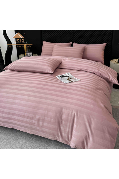 Lenjeria Pufoasa Lenjerie de Pat Damasc Deluxe Luxury 100% Bumbac Premium, 6 ...
