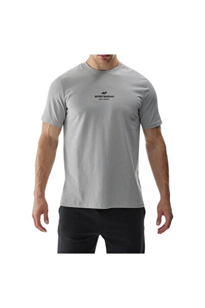 4F Tricou bărbătesc cu mânecă scurtă, mărimea S