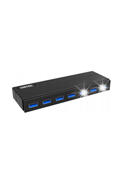 Unitek Hub Y-3184 activ cu 7 porturi USB 3.0 și alimentator
