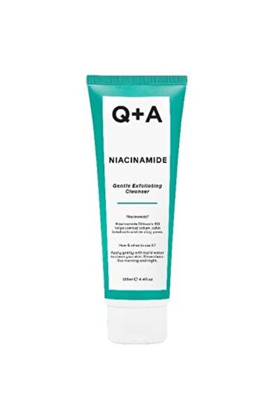 Q+A غسول مقشر لطيف بالنياسيناميد من كيو + إي - 125 مل