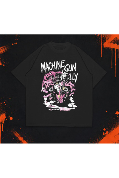 Grafftee Clothing Machine Gun Kelly Printed Unisex Oversize T-Shirt