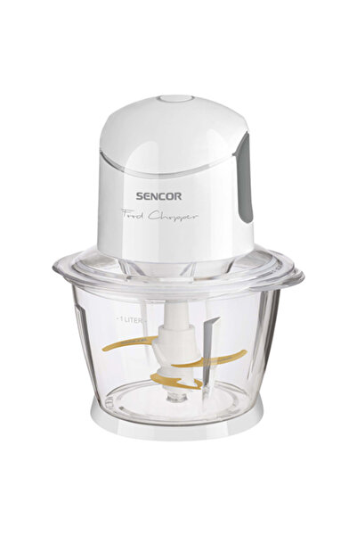 Sencor Tocător de alimente cu lamă de titan de 800W și bol de sticlă de 1L