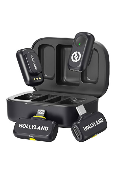 HollyLand LARK A1 Combo Dual Lavalier Wireless Microphone