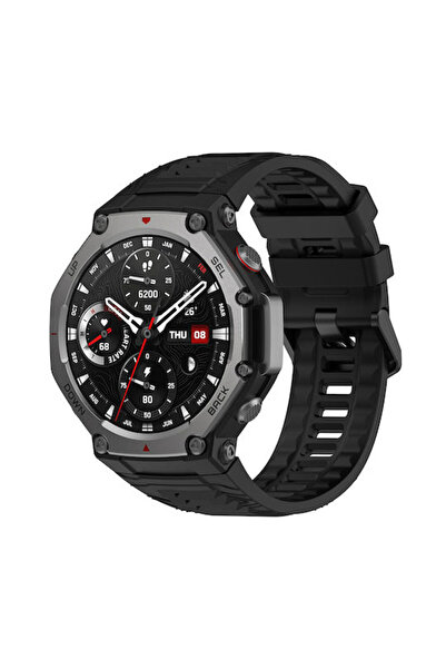 OEM Λουράκι σιλικόνης Amazfit T-rex 3 Μαύρο