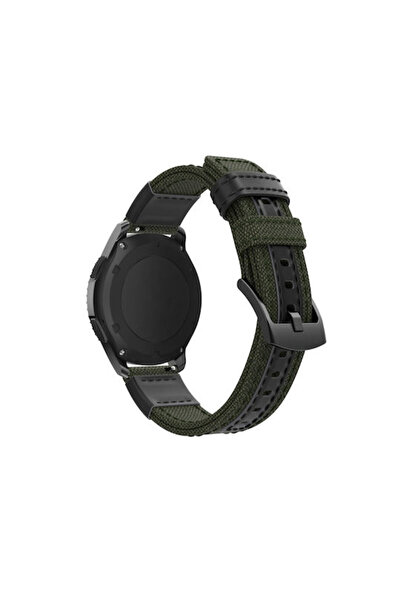 OEM Λουράκι από νάιλον και δέρμα για Samsung Galaxy Active Active 2 40mm 44mm...