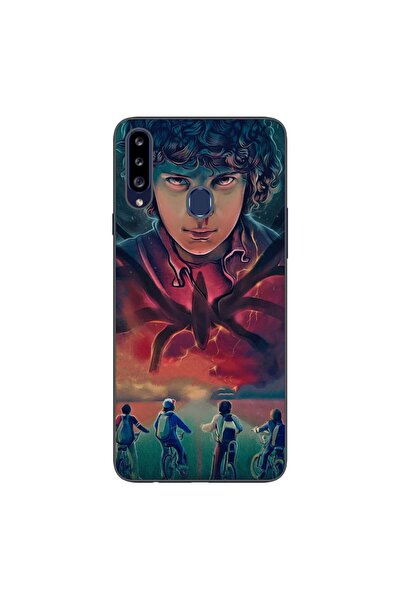 OEM Θήκη συμβατή με Samsung Galaxy A20S από σιλικόνη gel TPU με σχέδιο Strang...