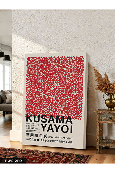 Evinemoda One Piece Yayoi Kusama Canvas-Art Canvas Painting