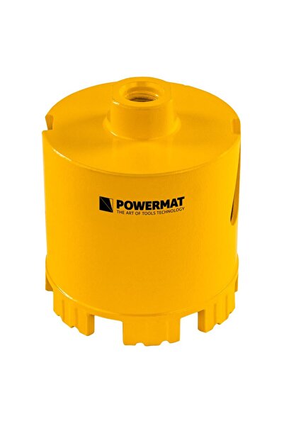 Powermat Carota diamantata segmentata pentru beton, 83 mm,