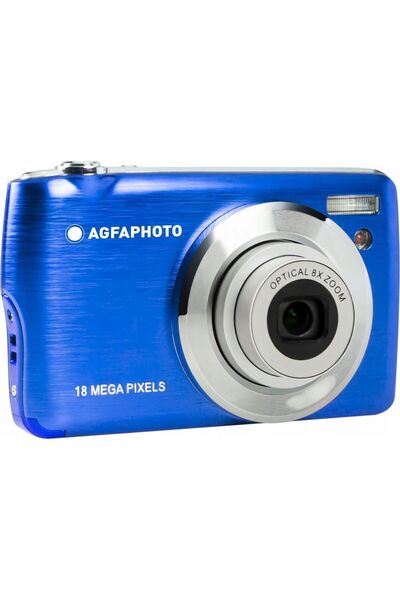 Tura Agfa Photo DC8200 Albastru + husă + card SD 16GB