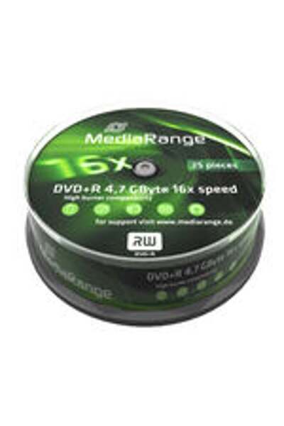 MediaRange DVD-R 4.7GB 16x 25 bucăți (MR404)
