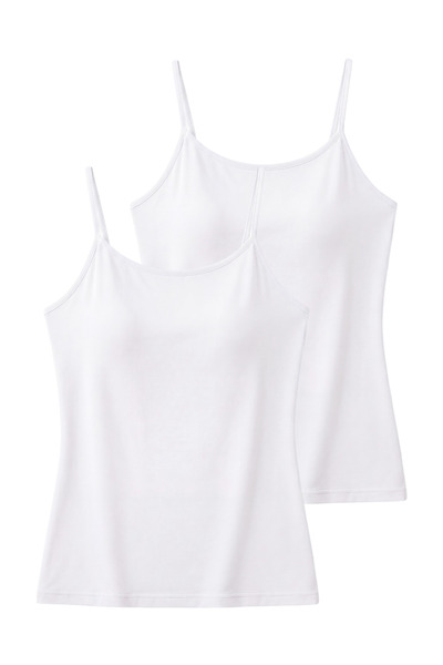 Arma Yıldız Women's Padded Tank Top – Cotton Lycra Strap Tank Top with Intern...