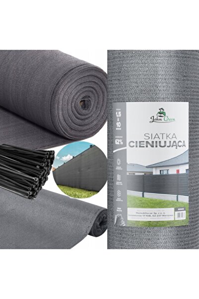 Kraft&dele Plasa de umbrire pentru gard și balcon, 1,5x10m, 62% UV, rezistentă.