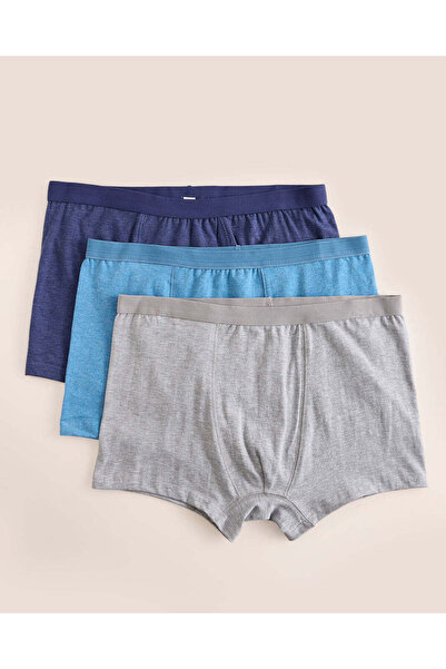 REDTAG Senior Boys Assorted Boxer Briefs 3 Pack