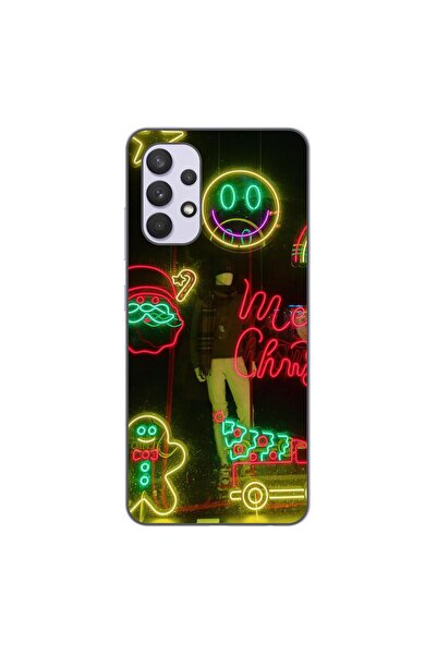 OEM Husa compatibila cu Samsung Galaxy A32 4G Silicon Gel Tpu Model Craciun V...