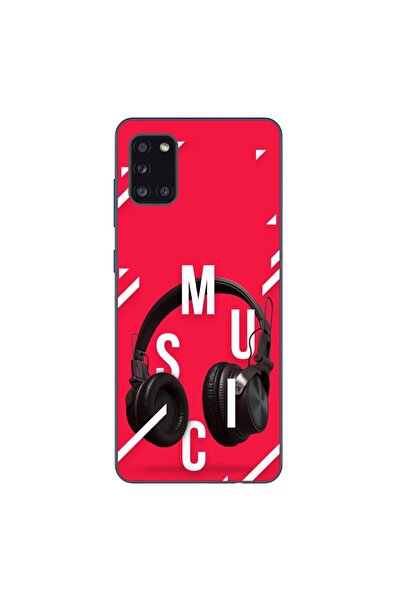 OEM Калъф, съвместим със Samsung Galaxy A31, силиконов гел, TPU, с шарка на м...