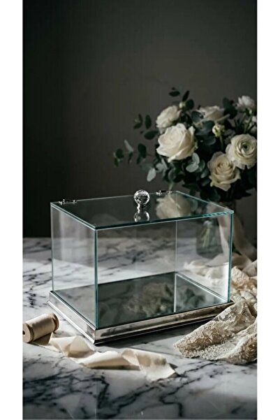 Lumindra Cam Söz Engagement Dowry Bundle Box Bride Groom Bundle 35*50*22 No:003