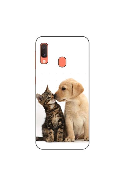 OEM Husa compatibila cu Samsung Galaxy A20e Silicon Gel Tpu Model Pisicuta Ca...