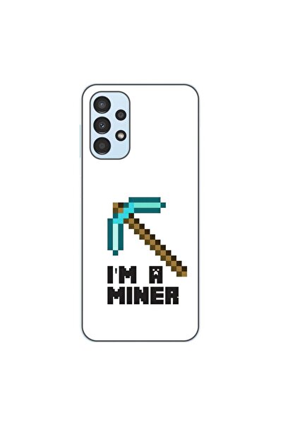 OEM Husa compatibila cu Samsung Galaxy A13 4G Silicon Gel Tpu Model Minecraft...