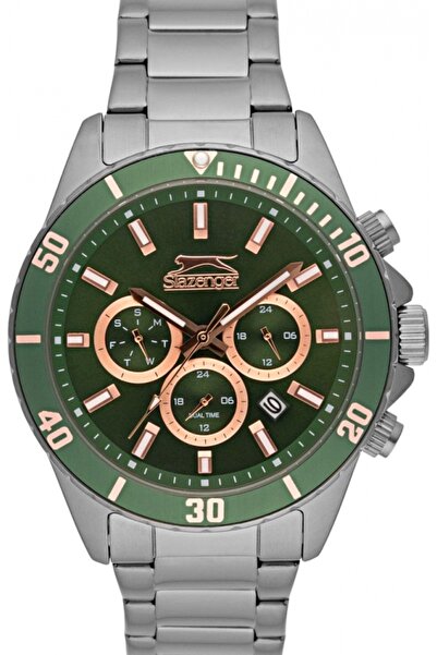 Slazenger Ceas bărbătesc SL.09.2091.2.03 — verde, la modă, ideal ca un cadou.